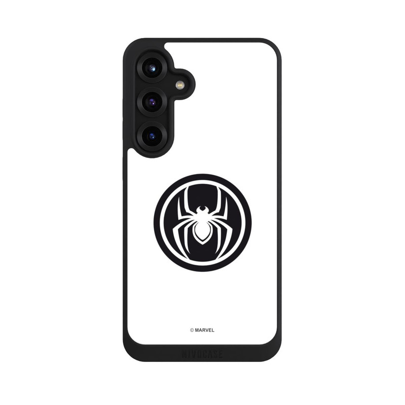 Galaxy S25 + NIVOpure Spider-Man Logo White