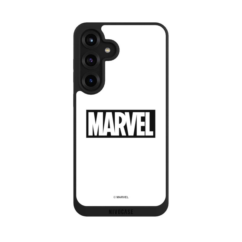 Galaxy S25 + NIVOpure Marvel Logo White