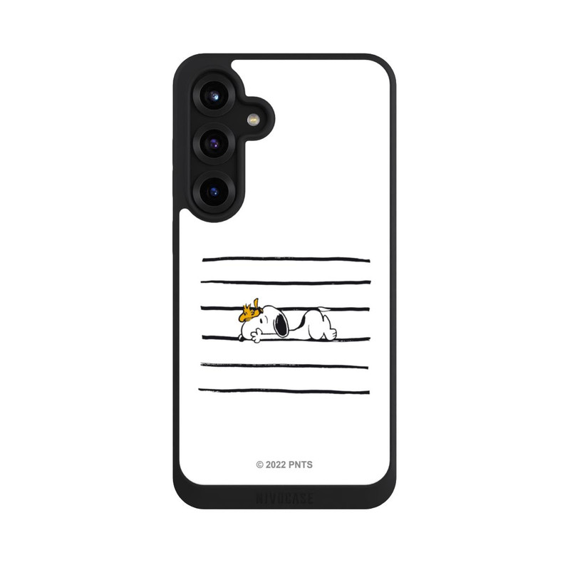 Galaxy S25 + NIVOpure Snoopy Woodstock Streifen