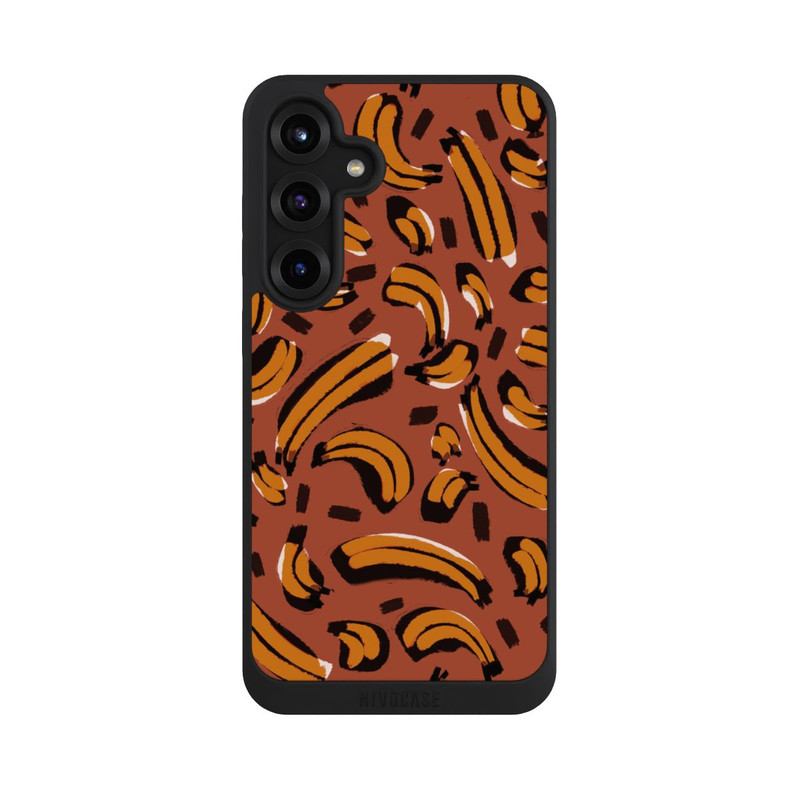 Galaxy S25 + NIVOpure Abstrakte Bananen Muster