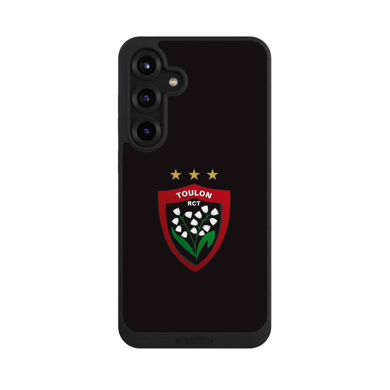 Galaxy S25 + NIVOpure RC Toulonnais Logo Schwarz
