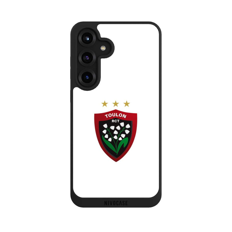 Galaxy S25 + NIVOpure Logo RC Toulonnais Blanc