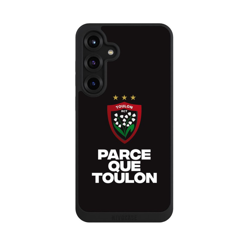 Galaxy S25 + NIVOpure Parce Que Toulon Schwarz