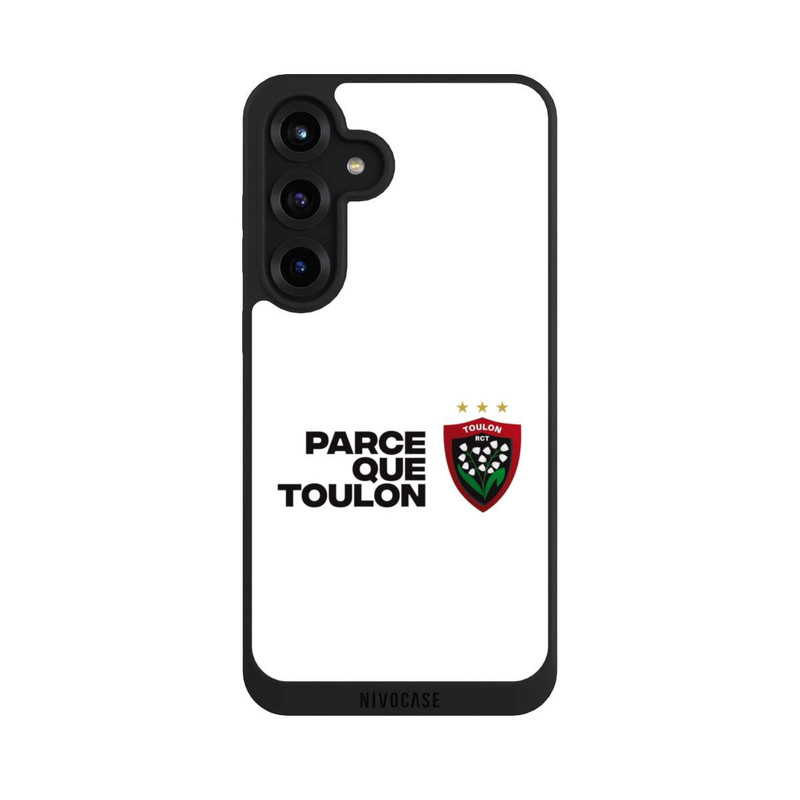 Galaxy S25 + NIVOpure RC Toulonnais PQT Blanc
