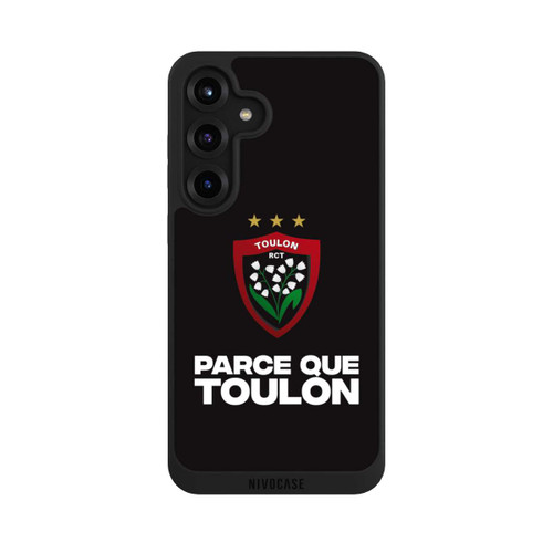 Samsung Galaxy S25+  NIVOpure RC Toulonnais Schwarz