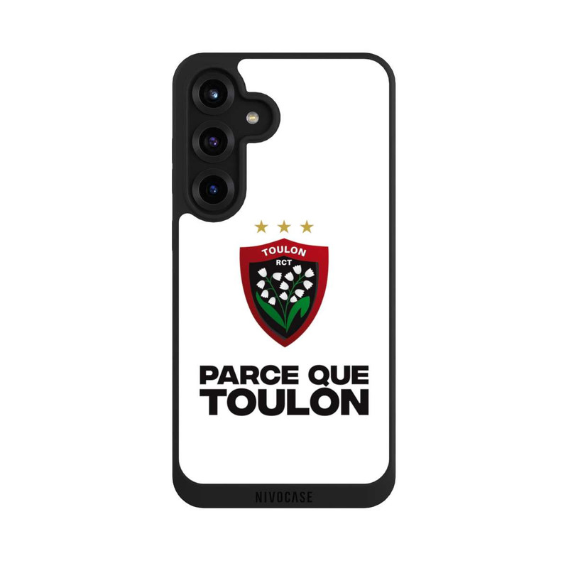 Galaxy S25 + NIVOpure RC Toulonnais Blanc