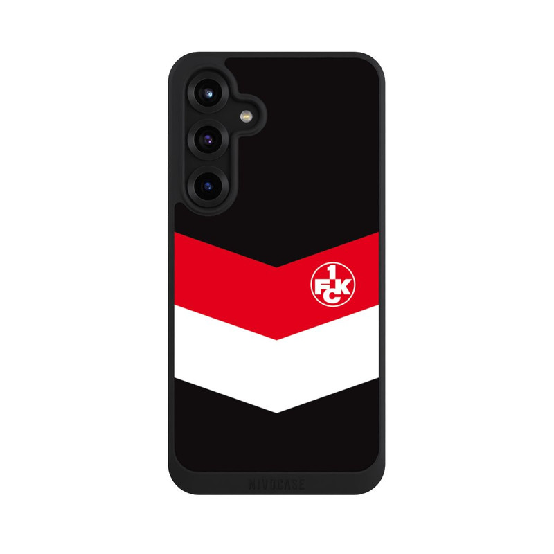 Galaxy S25 + NIVOpure 1.FCK Blockstreifen Design