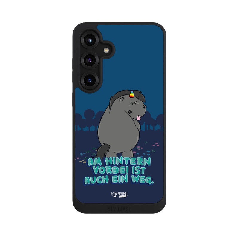 Galaxy S25 + NIVOpure Grummeleinhorn am Hintern vorbei
