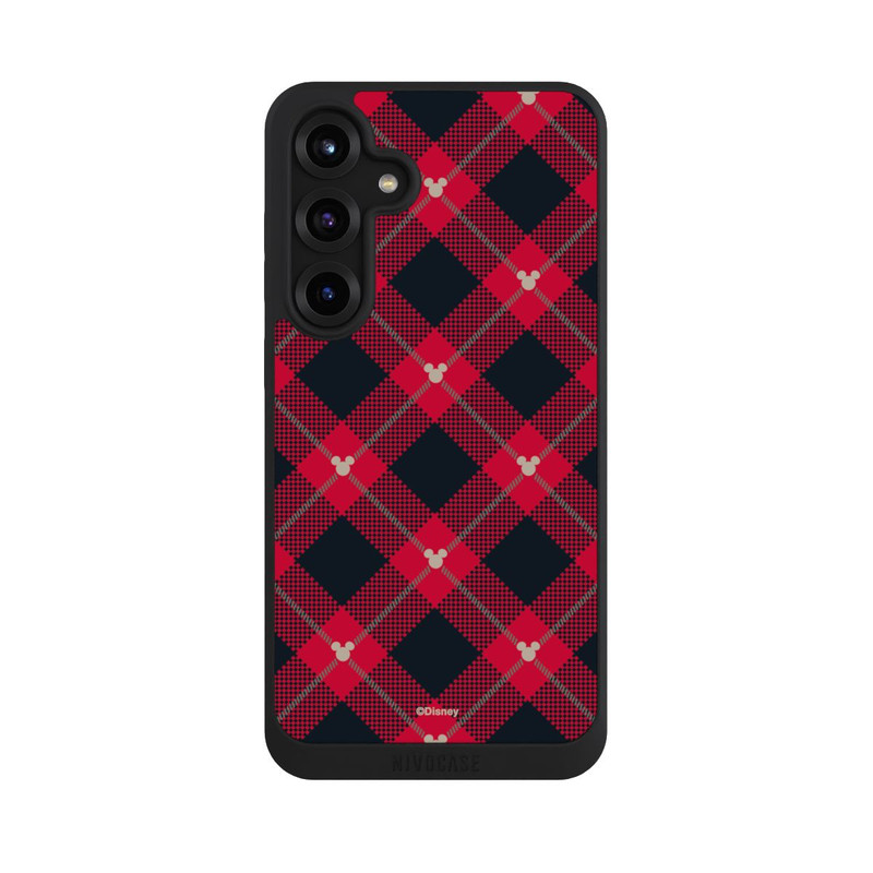 Galaxy S25 + NIVOpure Mickey Christmas Pattern Red