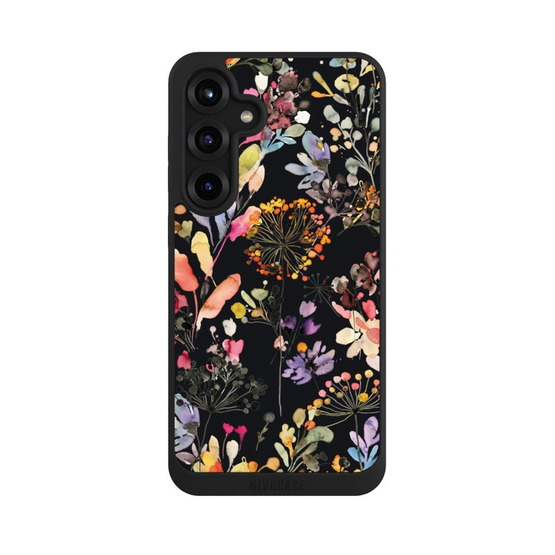 Galaxy S25 + NIVOpure Wilde Gräser schwarz