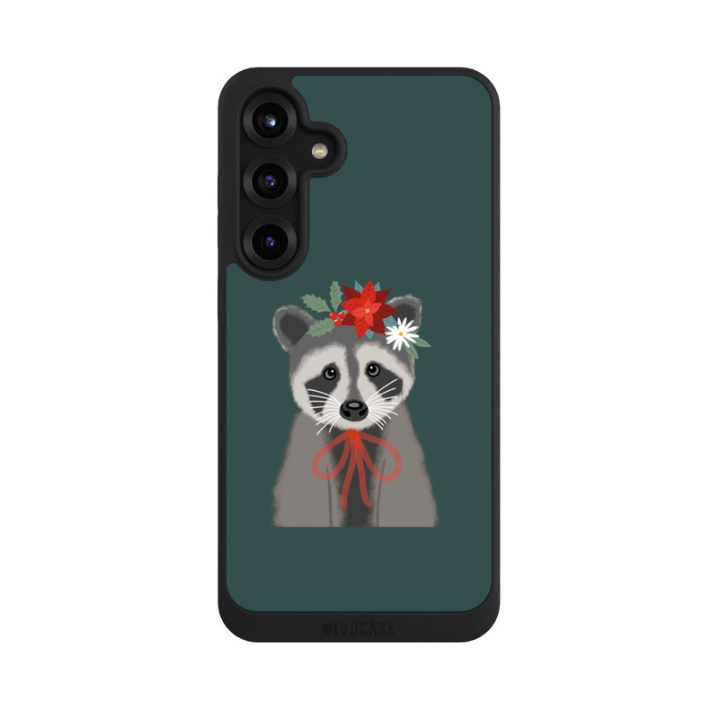 Galaxy S25 + NIVOpure raton laveur de Noël