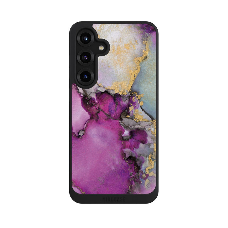 Galaxy S25 + NIVOpure Alcohol Ink Art Pink