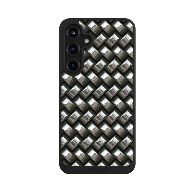 Galaxy S25 + NIVOpure Glamour Silver Metal