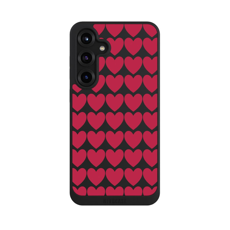 Galaxy S25 + NIVOpure Viva Magenta Hearts
