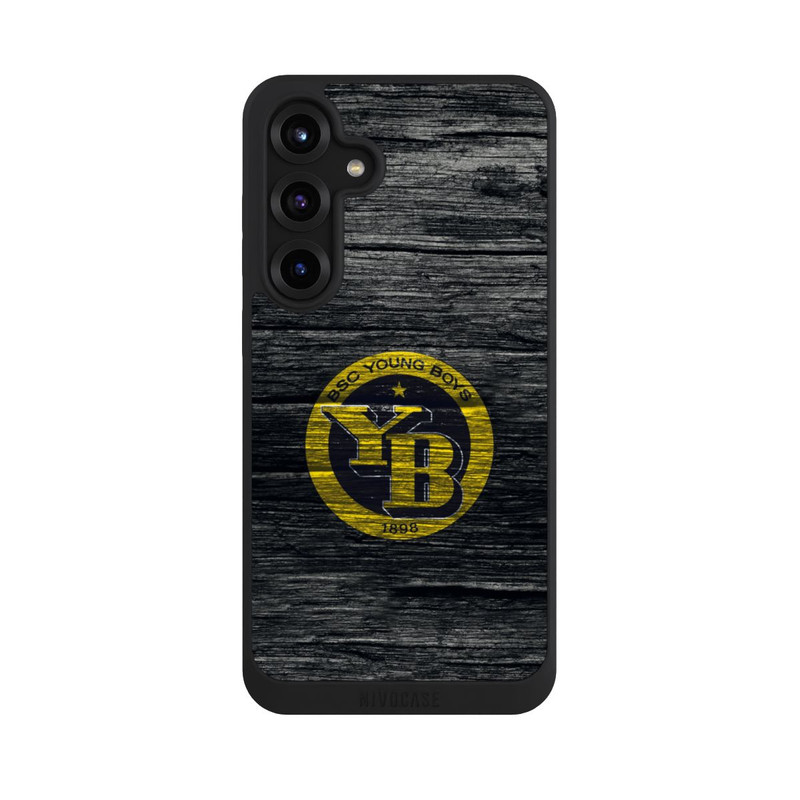 Galaxy S25 + NIVOpure BSC YB Holzoptik