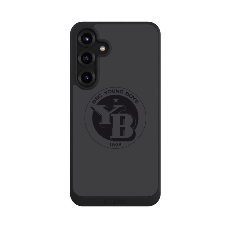 Galaxy S25 + NIVOpure BSC YB Logo Gris