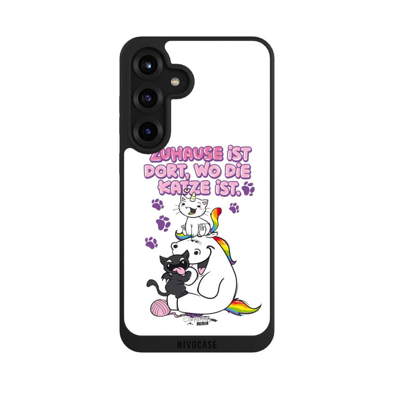 Galaxy S25 + NIVOpure Zuhause ist dort wo die Katze ist