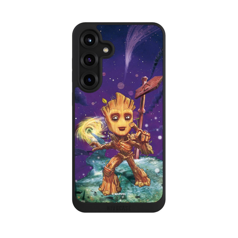 Galaxy S25 + NIVOpure Baby Groot Galaxy Touch