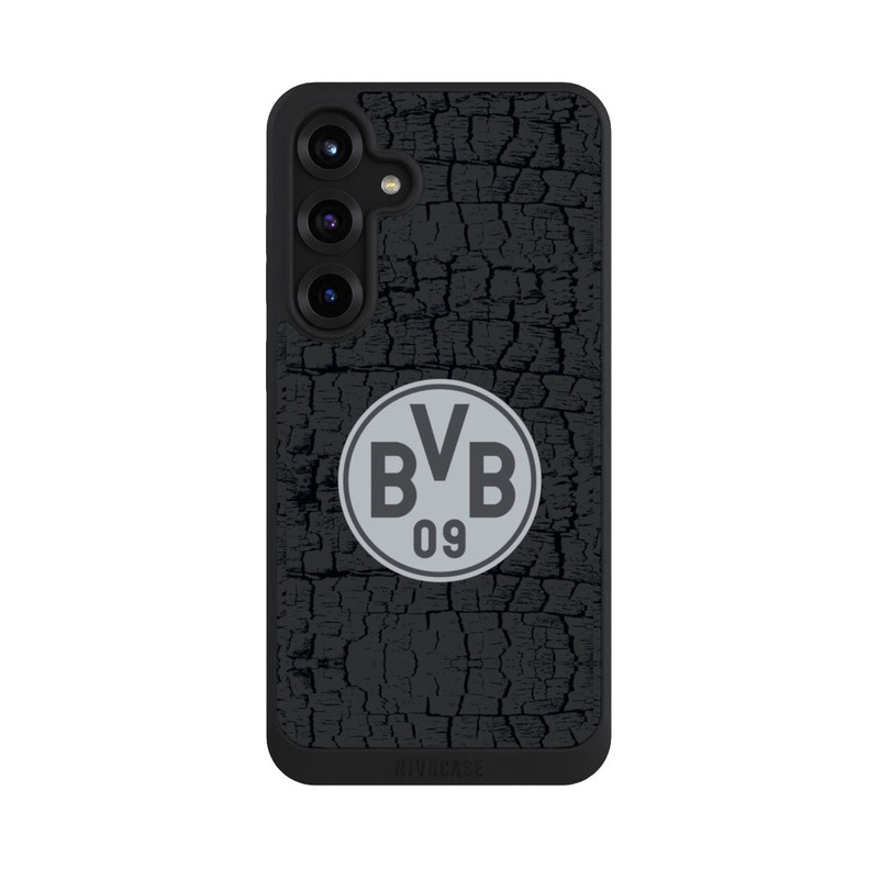 Galaxy S25 + NIVOpure BVB Trikot Kohle und Stahl