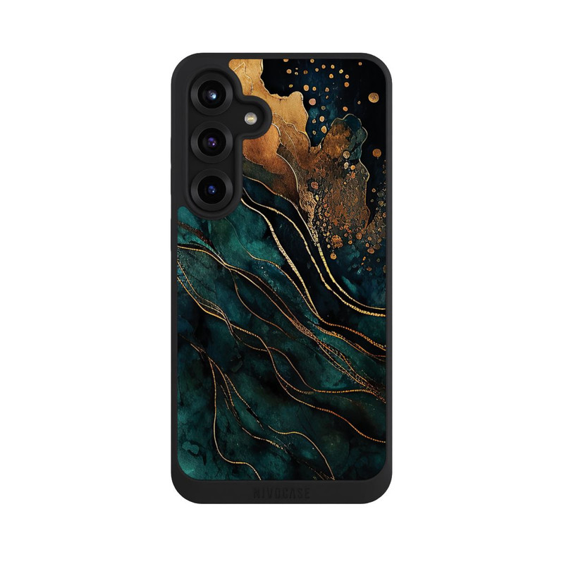 Galaxy S25 + NIVOpure Gold and Green
