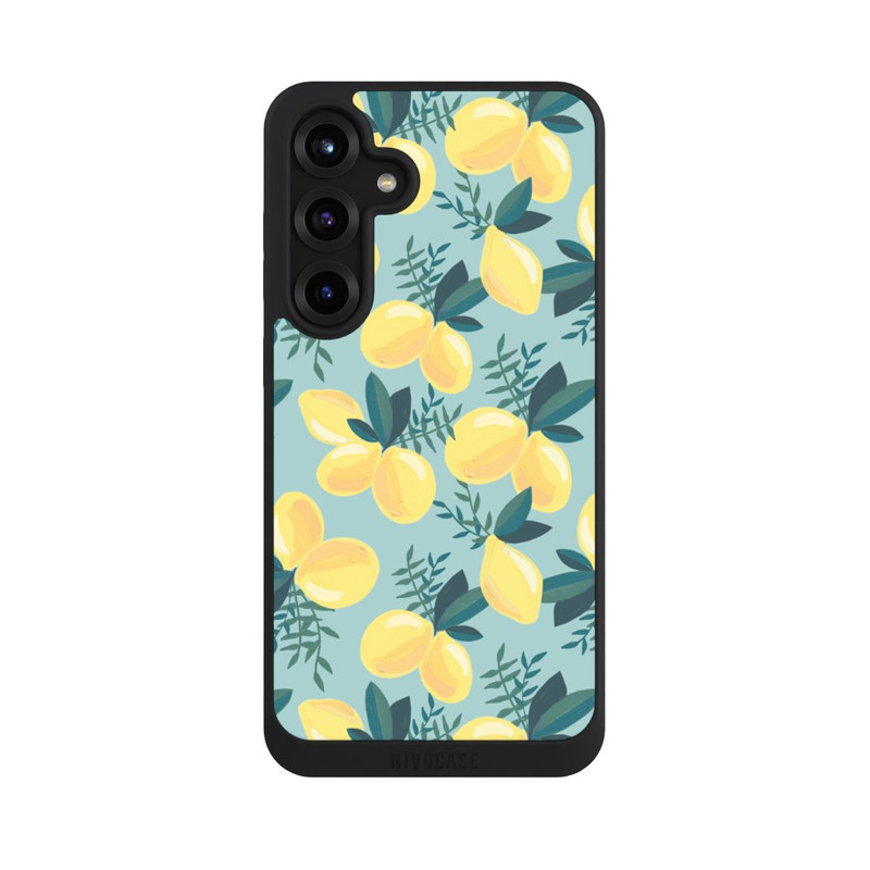 Galaxy S25 + NIVOpure Gemalte Zitronen