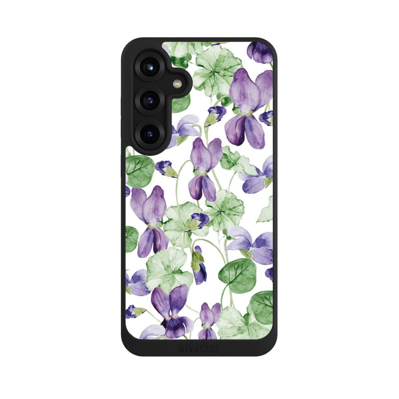 Galaxy S25 + NIVOpure Lila Veilchen