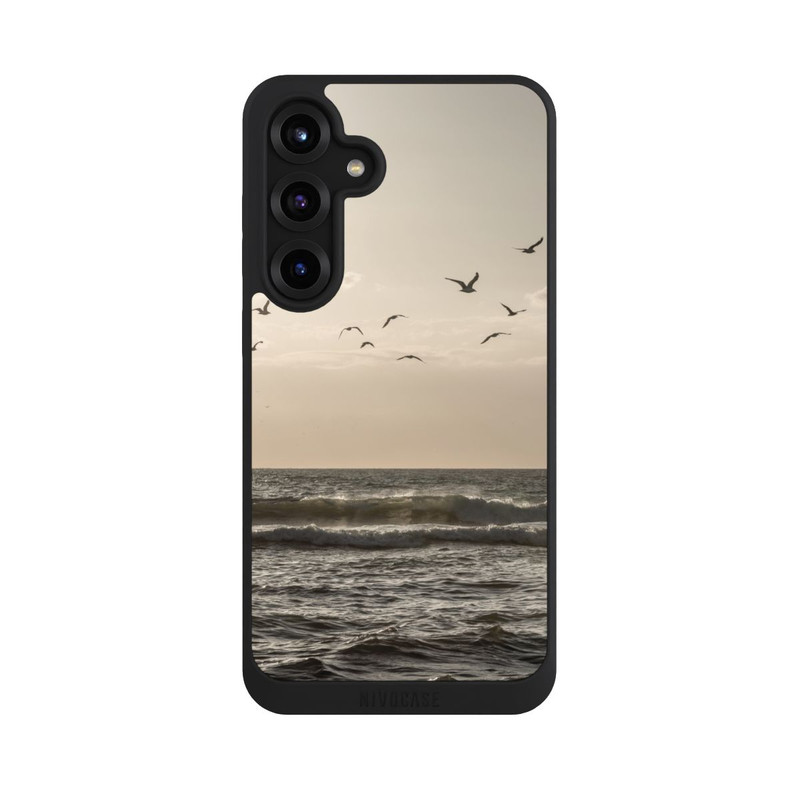 Galaxy S25 + NIVOpure Les oiseaux et la mer 3