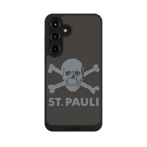 Samsung Galaxy S25+  NIVOpure FC St. Pauli Logo Grau