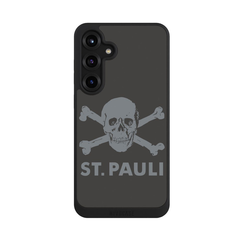Galaxy S25 + NIVOpure FC St. Pauli Logo Grau