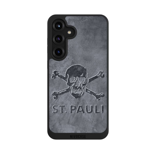Samsung Galaxy S25+  NIVOpure FC St. Pauli Grau Beton