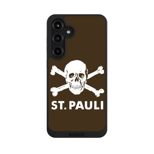 Samsung Galaxy S25+  NIVOpure FC St. Pauli Logo Braun