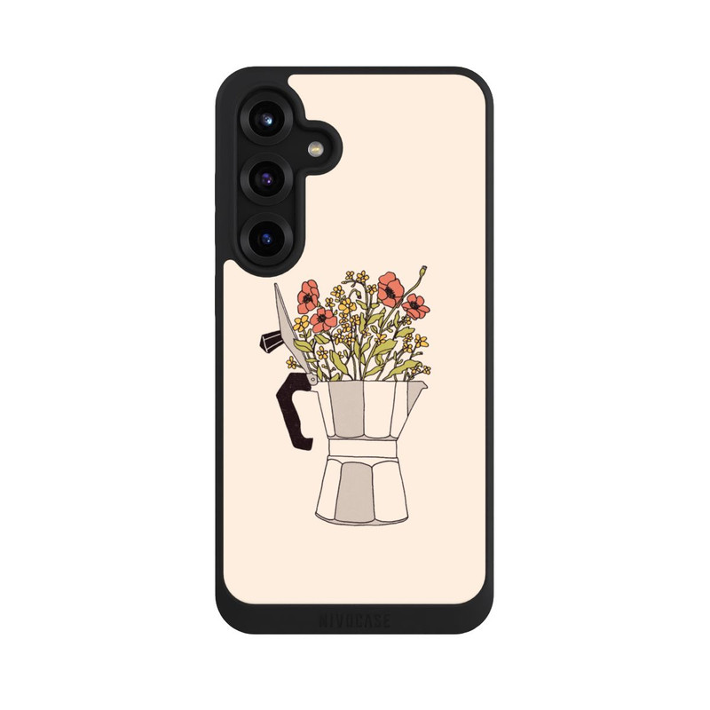 Galaxy S25 + NIVOpure Fleurs Moka