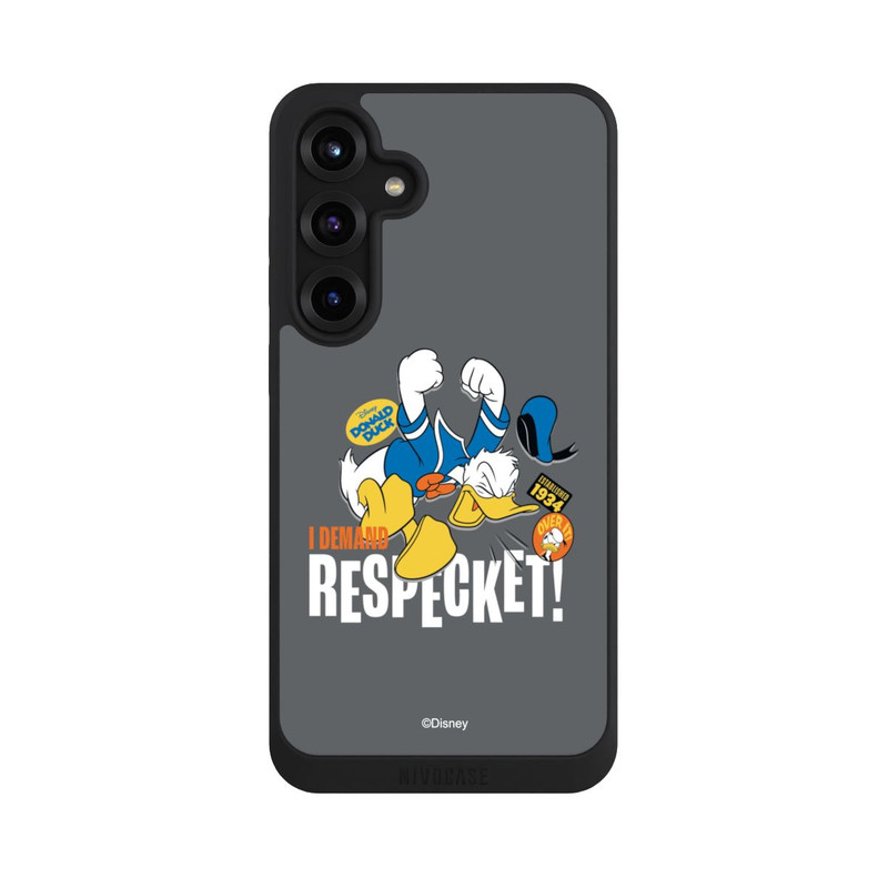 Galaxy S25 + NIVOpure Donald Duck Demand Respecket