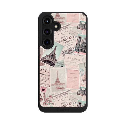 Samsung Galaxy S25+  NIVOpure Vintage Paris Postcards Pattern
