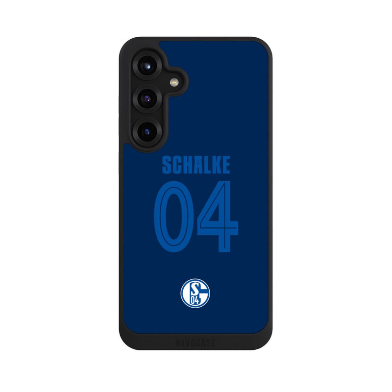 Galaxy S25 + NIVOpure Schalke 04 Dunkelblau