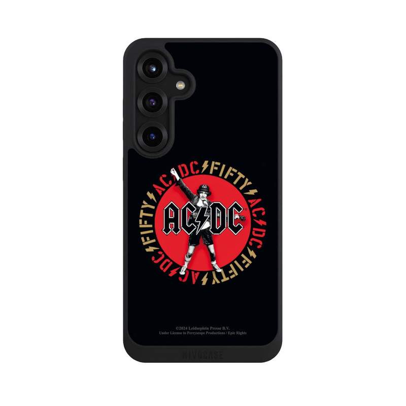 Galaxy S25 + NIVOpure ANGUS EMBLEM RED ACDC
