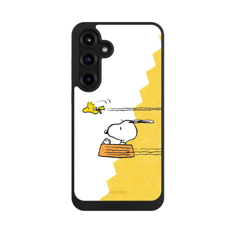 Galaxy S25 + NIVOpure Snoopy und Woodstock