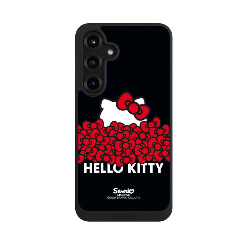 Galaxy S25 + NIVOpure Hello Kitty mit Schleifen