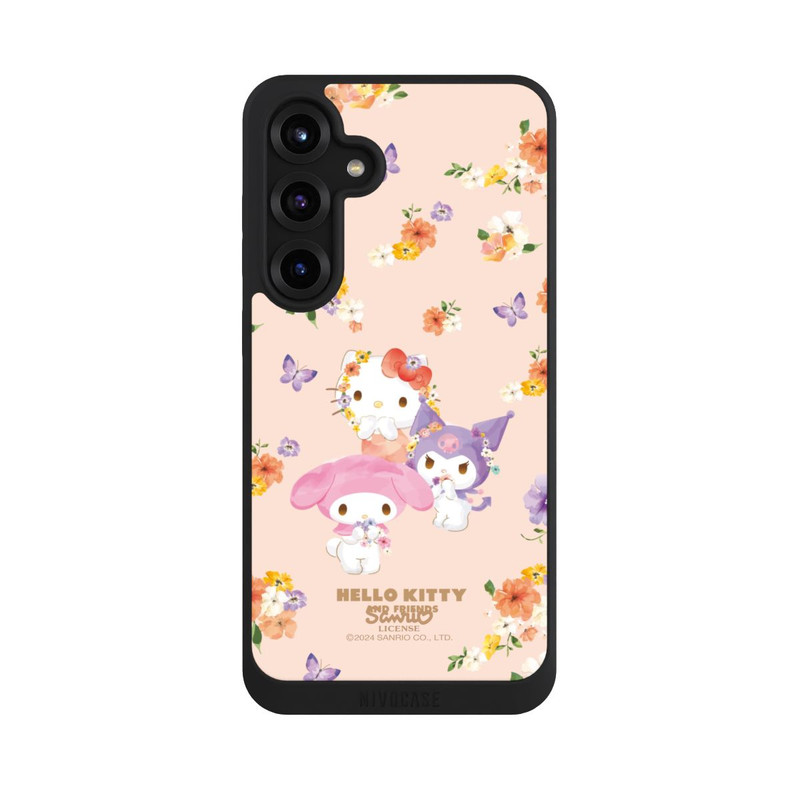 Galaxy S25 + NIVOpure Hello Kitty Frühlingsblumen