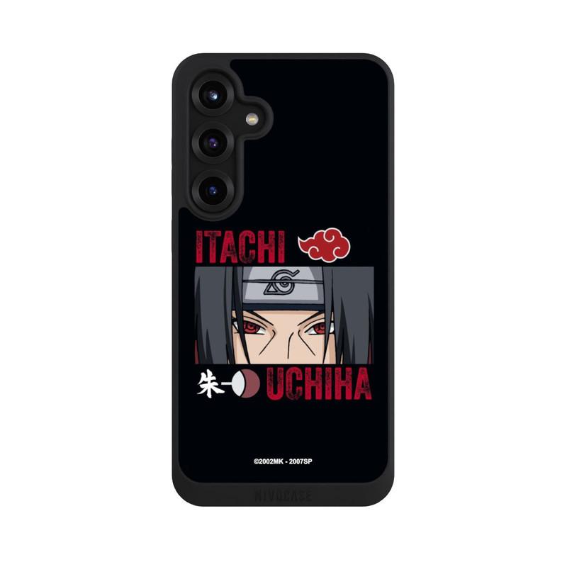 Galaxy S25 + NIVOpure Itachi Uchiha Gros plan
