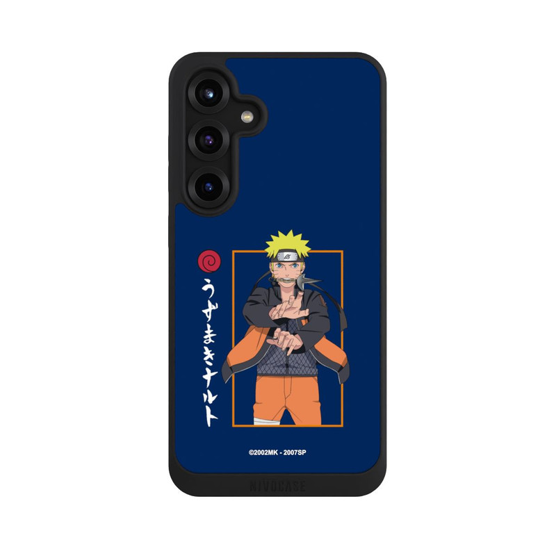 Galaxy S25 + NIVOpure Naruto Kampfposition Blau