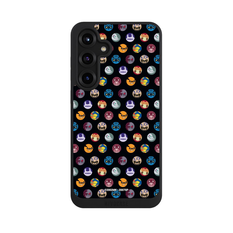Galaxy S25 + NIVOpure Bijuu Muster Schwarz