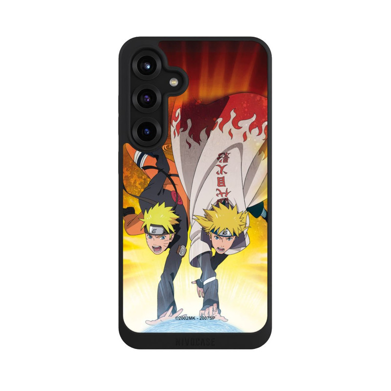 Galaxy S25 + NIVOpure Naruto Minato Vater und Sohn