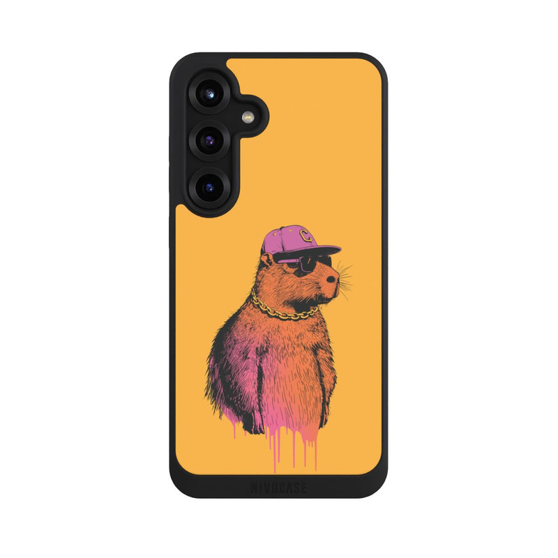 Galaxy S25 + NIVOpure Capybara Cap Square