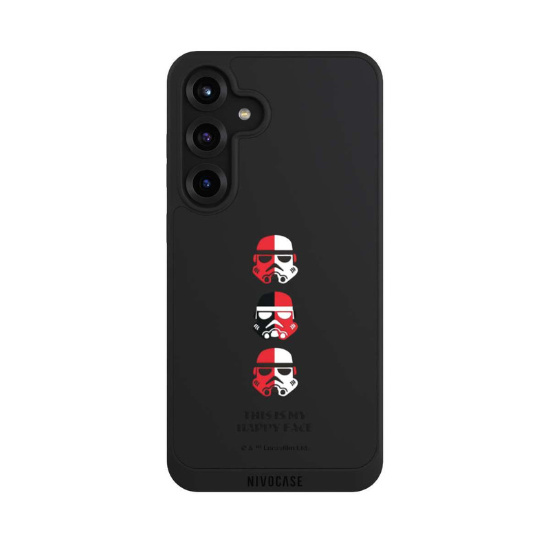 Galaxy S25 + NIVOpure Storm Trooper Happy Face