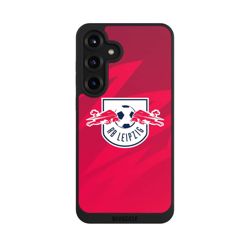 Galaxy S25 + NIVOpure RB Leipzig Motif rouge