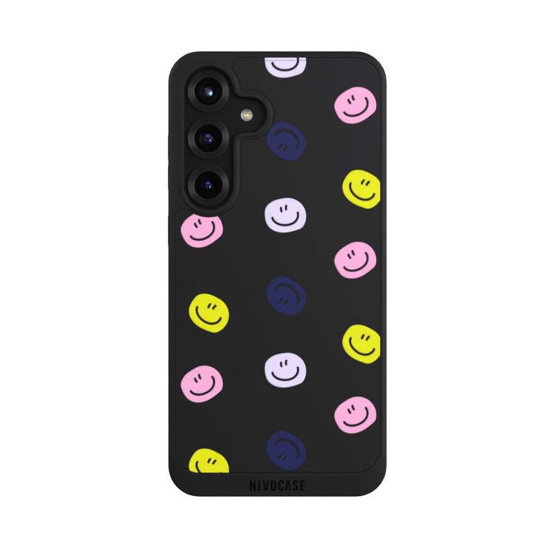 Galaxy S25 + NIVOpure Smile Muster Rosa