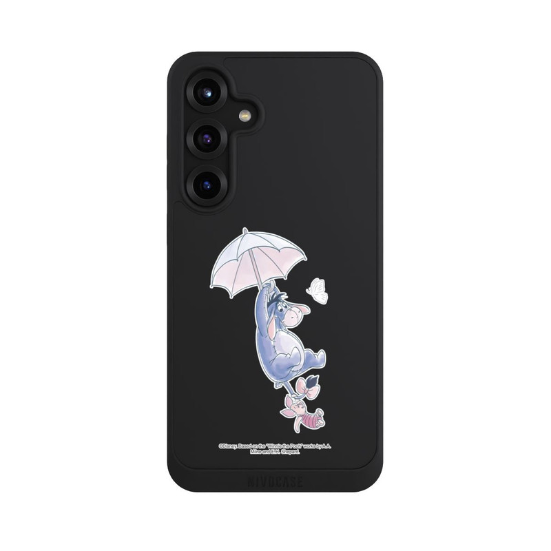Galaxy S25 + NIVOpure Winnie Pooh Eeyeore Find Happiness Transparent