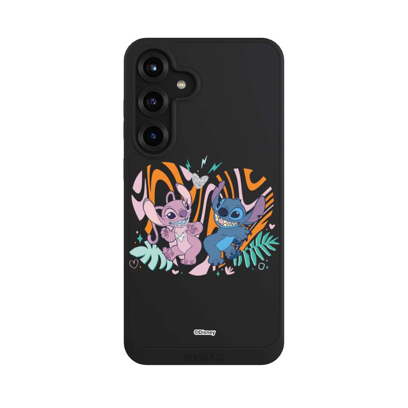Galaxy S25 + NIVOpure Angel And Stitch Transparent