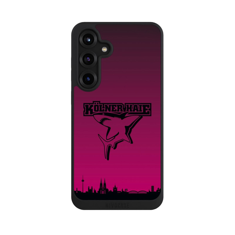 Galaxy S25 + NIVOpure Kölner Haie Skyline Pink